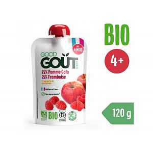 Good Gout BIO Jablko s malinou 120g