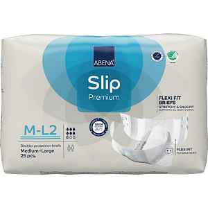 Abena Slip Flexi Fit Premium M-l2 kalhotky absorpční, prodyšné, boky 70-120cm, 2400m