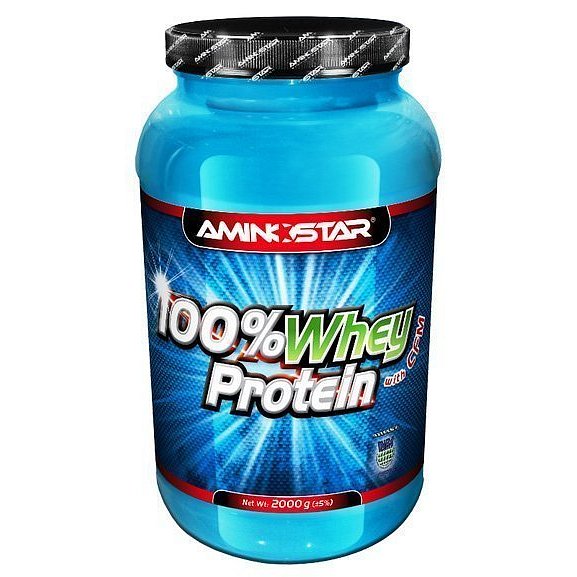 Aminostar 100% Whey Protein , Vanilla, 2000g