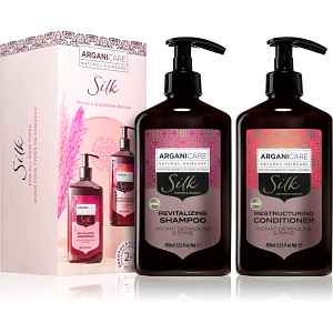 Arganicare Silk Protein Set dárková sada s hedvábnými proteiny 1 ks