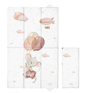 CEBA BABY Podložka přebalovací cestovní (80x50) Basic Mouse