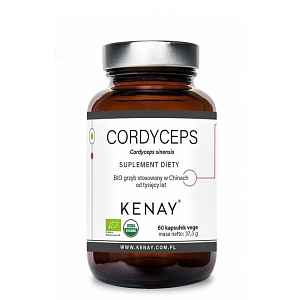Kenay Cordyceps sinensis BIO 525 mg 60 kapslí