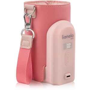 Lionelo Care Thermup Go Evo ohřívač kojeneckých lahví Coral Pink 1 ks