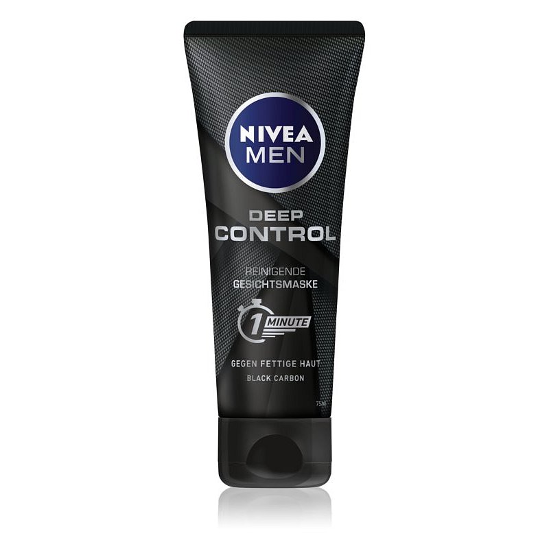 Nivea Men Deep Control čisticí pleťová maska pro muže 75 ml