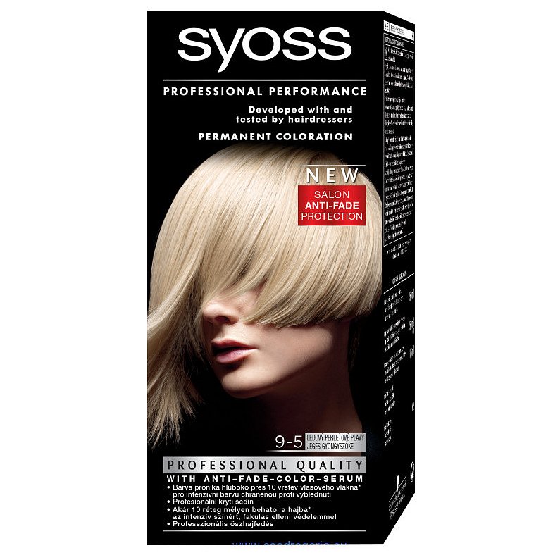 Syoss barva 9-5 ledový perleťově plavý 50ml