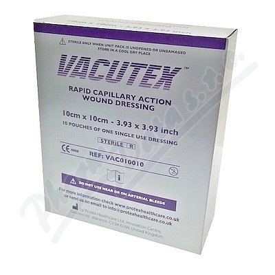 Vacutex kapilární krytí 10x10cm 10ks