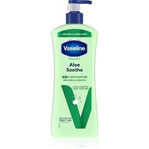 Vaseline Aloe Soothe tělové hydratační mléko s aloe vera 600 ml
