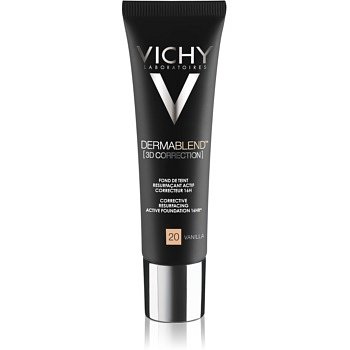 Vichy Dermablend 3D Correction korekční vyhlazující make-up SPF 25 odstín 20 Vanilla 30 ml