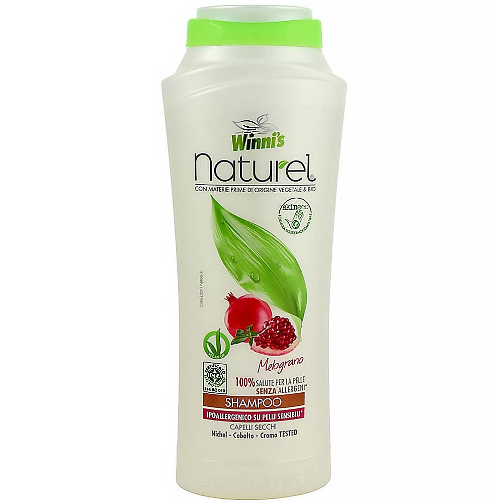 WINNI´S NATUREL Shampoo Melograno Capelli Secchi – hypoalergenní šampón 250 ml