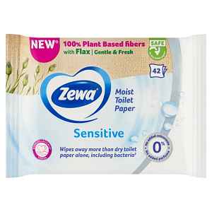 Zewa Vlhčený toaletní papír Sensitive  42 ks