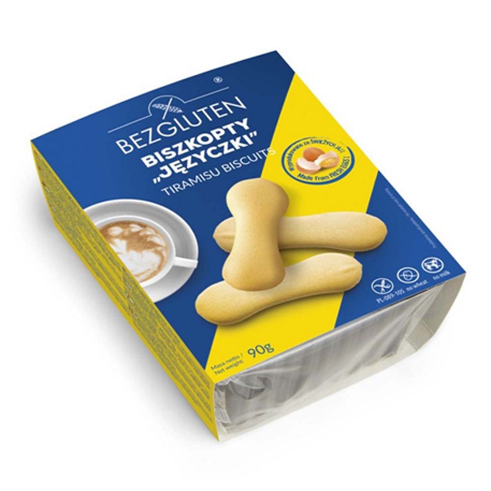 BEZGLUTEN Piškoty "jazýčky" bez lepku 90 g