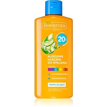 Bielenda Bikini mléko na opalování s aloe vera SPF 20