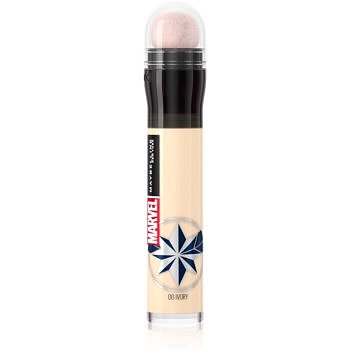 Maybelline x Marvel Instant Anti Age Eraser tekutý korektor s houbičkovým aplikátorem odstín 00 Ivory 6,8 ml