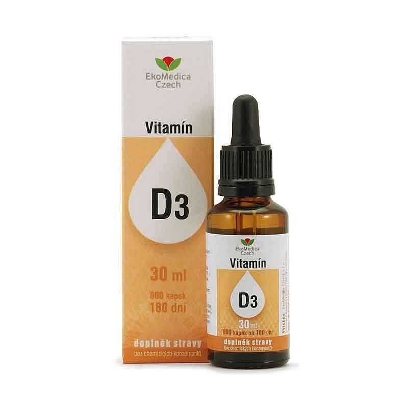 Vitamín D3 30ml EKOMEDICA