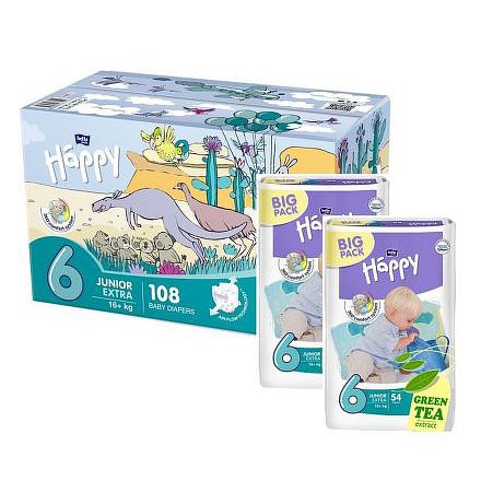 Bella Baby Happy Junior Extra Box á 54 x 2