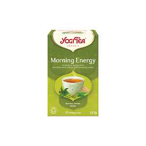 YOGI TEA Ranní energie BIO porcovaný čaj 17 sáčků
