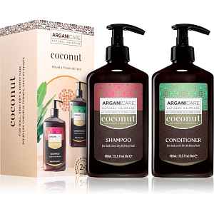 Arganicare Coconut Set dárková sada pro výživu a hydrataci vlasů 1 ks