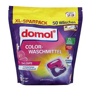 Domol Kapsle na praní 2v1 Color 50 ks