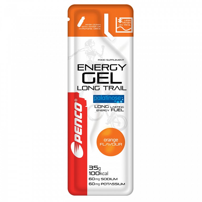 ENERGY GEL LONG TRAIL 35g Pomeranc