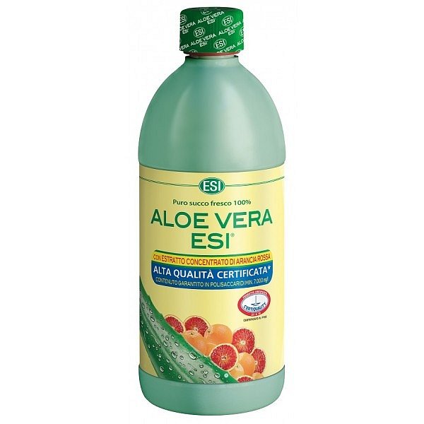 ESI Aloe Vera, šťáva s červeným pomerančem, 1l