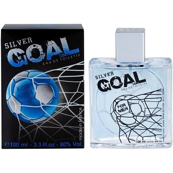 Jeanne Arthes Silver Goal toaletní voda pro muže 100 ml