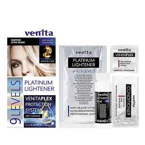Platinový zesvětlovač vlasů o 9 tónů Venita Platinum Lightener 9 Levels Diamond Ultra Blond