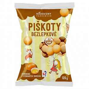 Bezlepkové piškoty 120g