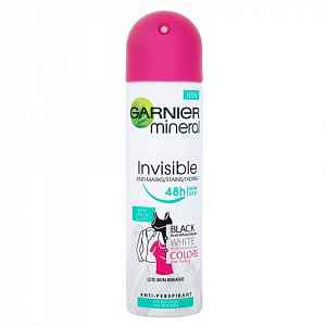 GARNIER Mineral Invisible Black White Colors Spray Fresh Minerální deodorant 150 ml