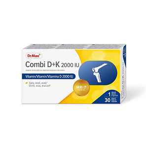 Dr. Max Combi D + K 2000 IU 30 kapslí