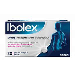 Ibolex 200 mg 20 potahovaných tablet