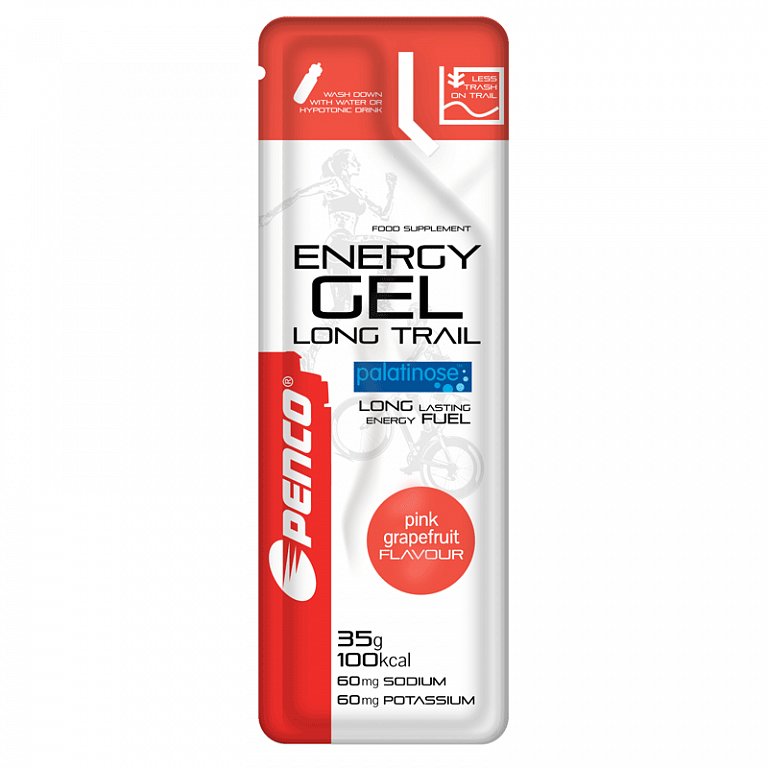 ENERGY GEL LONG TRAIL 35g Ružovy grep