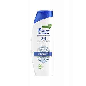 Head&Shoulders Anti-hairfall with Classic 2v1 šampon a kondicionér proti lupům 400 ml