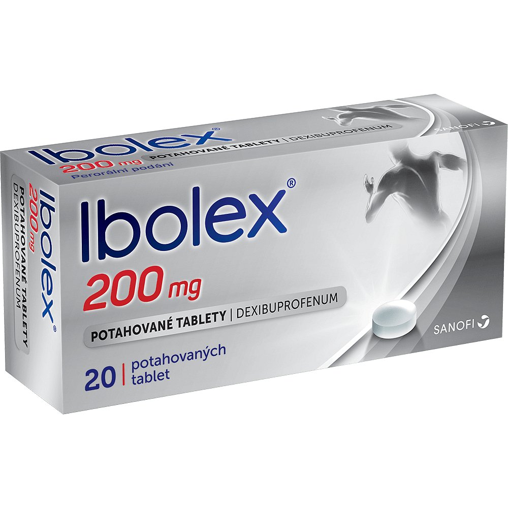 Ibolex 200 mg 20 potahovaných tablet