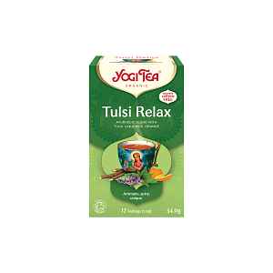 YOGI TEA Tulsi Relax BIO porcovaný čaj 17 sáčků