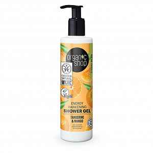 Organic Shop Organic Tangerine & Mango energizující sprchový gel 280 ml