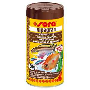 Sera základní krmivo pro okrasné ryby Vipagran 250ml