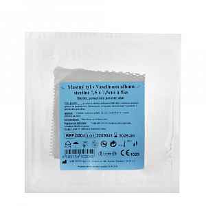 Steriwund Krytí sterilní - mastný tyl 7,5 x 7,5 cm 5 ks