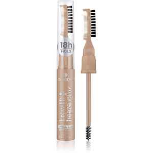 essence Brow Lift & Freeze transparentní gel na obočí odstín 02 Light Brown 7 ml