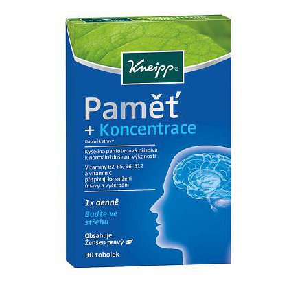 Kneipp Pamět + Koncentrace cps.30