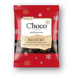 POEX Choco exclusive Kuličky kokos-rum hoř.čok.80g
