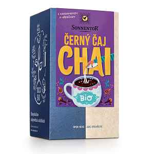 Sonnentor - Chai černý čaj, porcovaný čaj, BIO, 18 ks