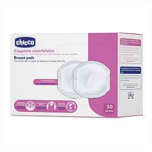 Chicco Tampóny antibakteriální do podprsenky 30ks