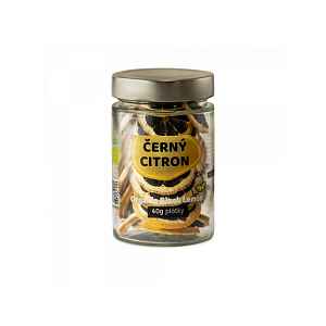 Bio černý citron 40g PLÁTKY