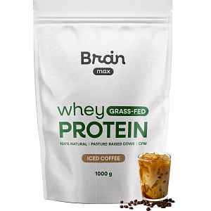 BrainMax Grass-fed Whey Protein®, Iced coffee, 1000 g