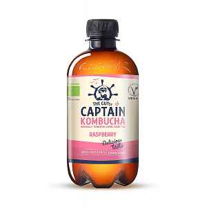 Captain Kombucha Malina BIO 400 ml