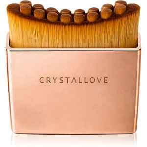 Crystallove Contour Face Brush masážní pomůcka na obličej, krk a dekolt 1 ks