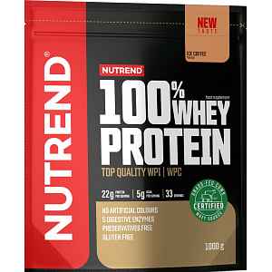 Nutrend 100% Whey Protein ledová káva 1000g