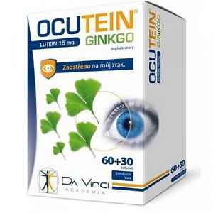 Ocutein Ginkgo Lutein 15 mg Da Vinci tob.60+30