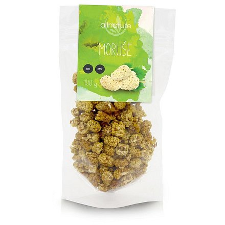 Allnature bílá moruše sušená BIO 100 g