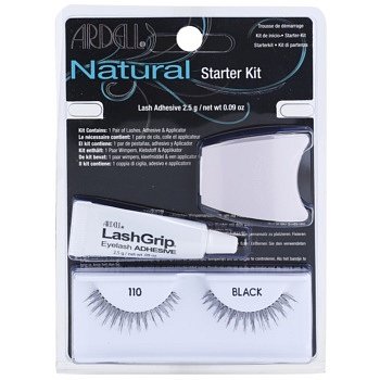 Ardell Natural nalepovací řasy s lepidlem 110 Black